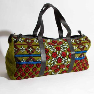 Noonday Collection Mossflower Weekender Bag